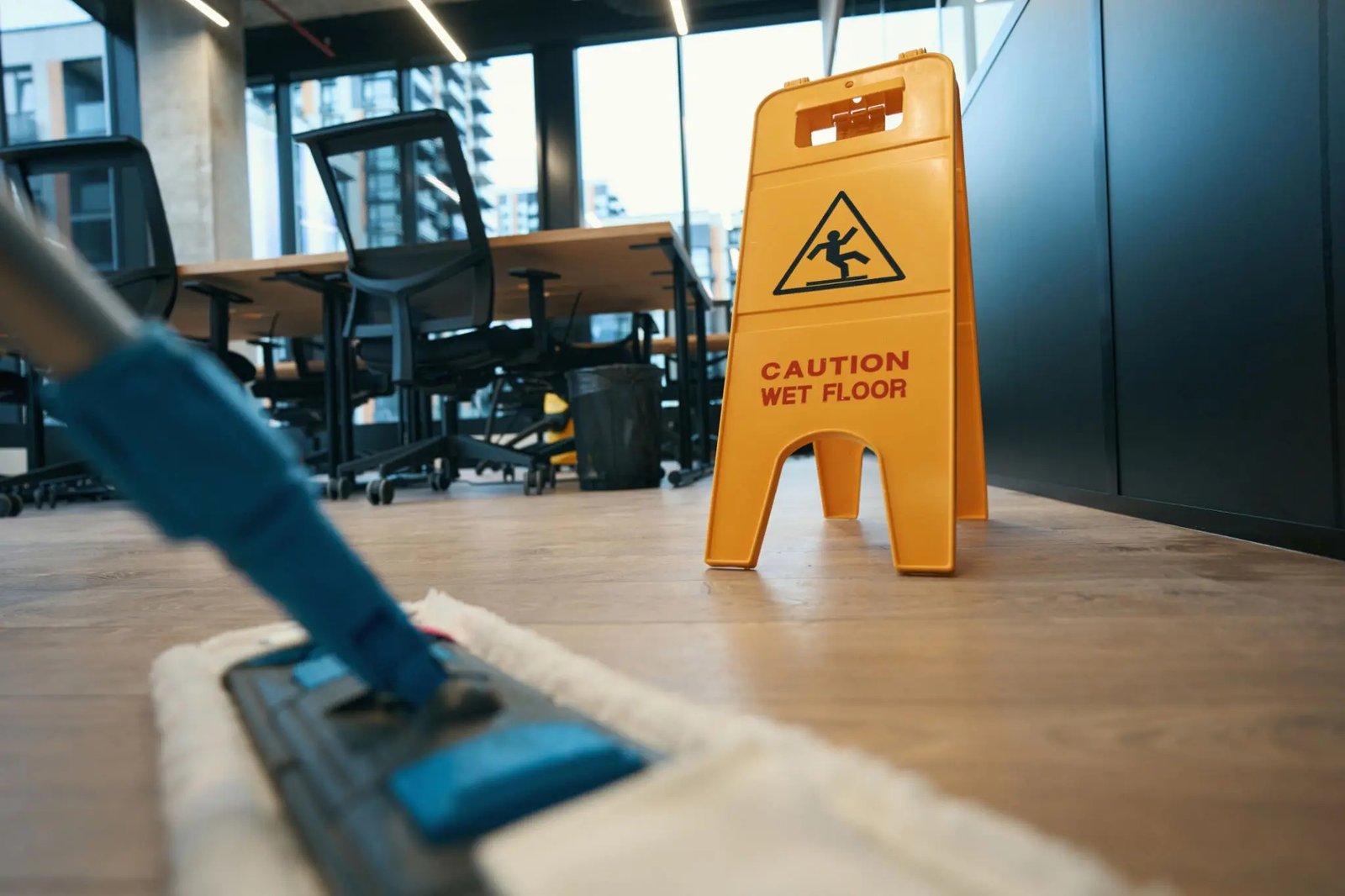 Professional floor care for retail premises