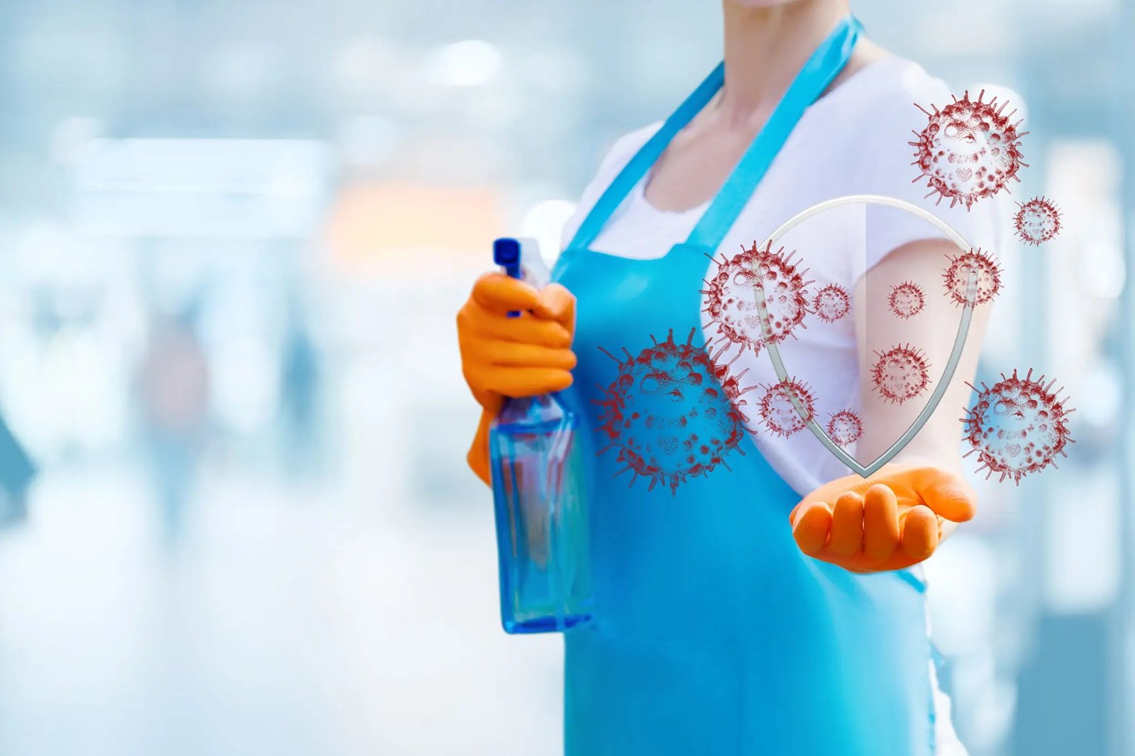 Professional sanitisation and cleaning