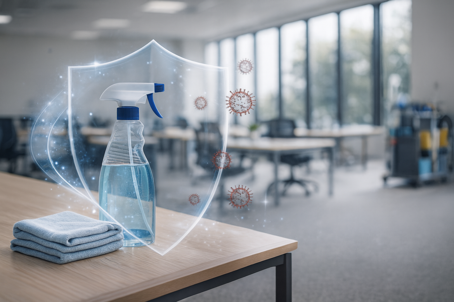 Professional sanitisation and workplace hygiene